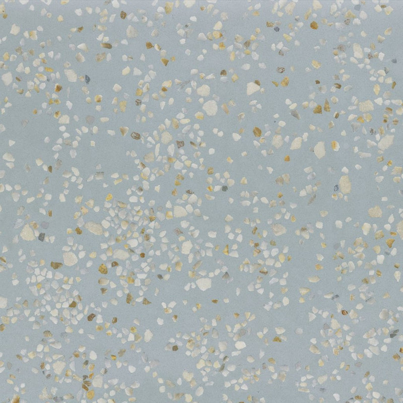 Wellington blue terrazzo effect tile 600x600mm - view 2