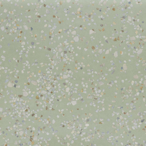 Wellington green terrazzo effect tile 600x600mm - view 2