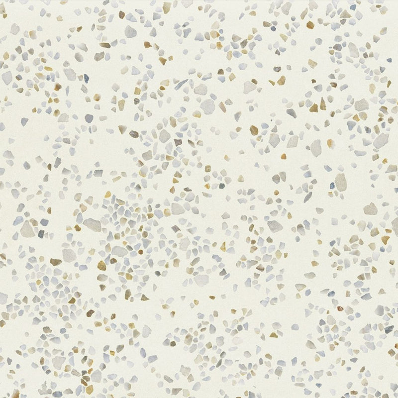 Wellington Ivory Terrazzo Effect Matt Porcelain Wall & Floor Tile 600x600mm