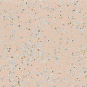 Wellington pink terrazzo effect tile 600x600mm - view 2
