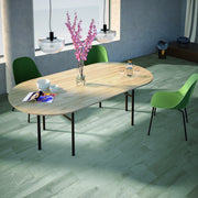 Weston Grey Wood Effect Anti-Slip Porcelain Wall & Floor Tile 202x802mm