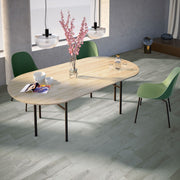 Weston light beech wood effect tile 202x802mm - view 2