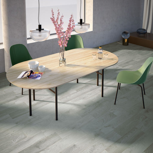 Weston light beech wood effect tile 202x802mm - view 2