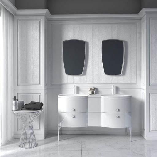 Wimborne Front Legs To Suit 620mm Unit Pack Of 2 Gloss White - view 2