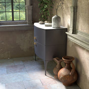 Wimborne Front Legs To Suit 820mm Unit Pack Of 2 Matt Blue - view 2