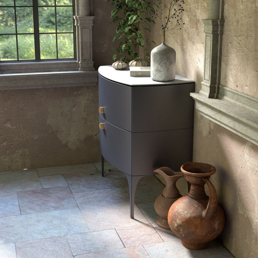 Wimborne Front Legs To Suit 820mm Unit Pack Of 2 Matt Blue - view 2