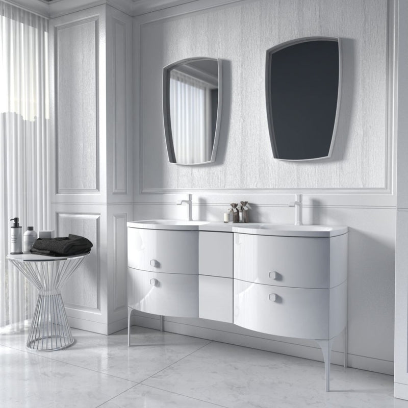 Wimborne Handle 30mm Gloss White - view 2