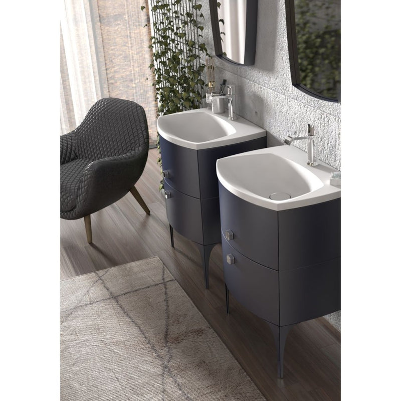 Wimborne Rear Legs To Suit All Units Pack Of 2 Gloss Matt Blue - view 3