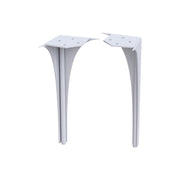 Wimborne Rear Legs To Suit All Units Pack Of 2 Gloss White