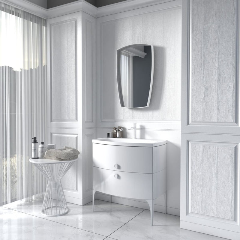 Wimborne Rear Legs To Suit All Units Pack Of 2 Gloss White - view 5