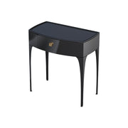 Wimborne Wall Hung 1 Drawer Basin Unit 820mm Gloss Black - view 10