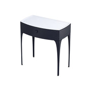Wimborne Wall Hung 1 Drawer Basin Unit 820mm Matt Blue - view 2