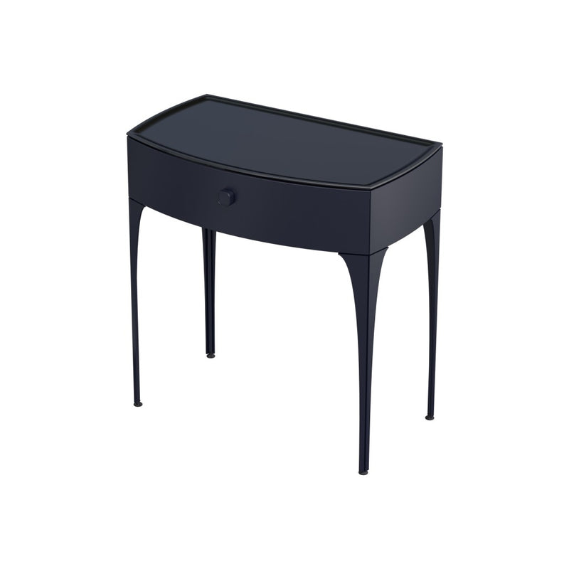 Wimborne Wall Hung 1 Drawer Basin Unit 820mm Matt Blue - view 3