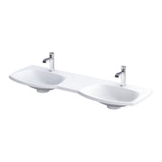 Wimborne Wall Hung 1 Taphole Double Washbasin 1440mm Matt