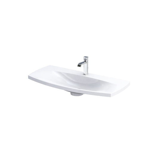 Wimborne Wall Hung 1 Taphole Washbasin 1020mm Gloss