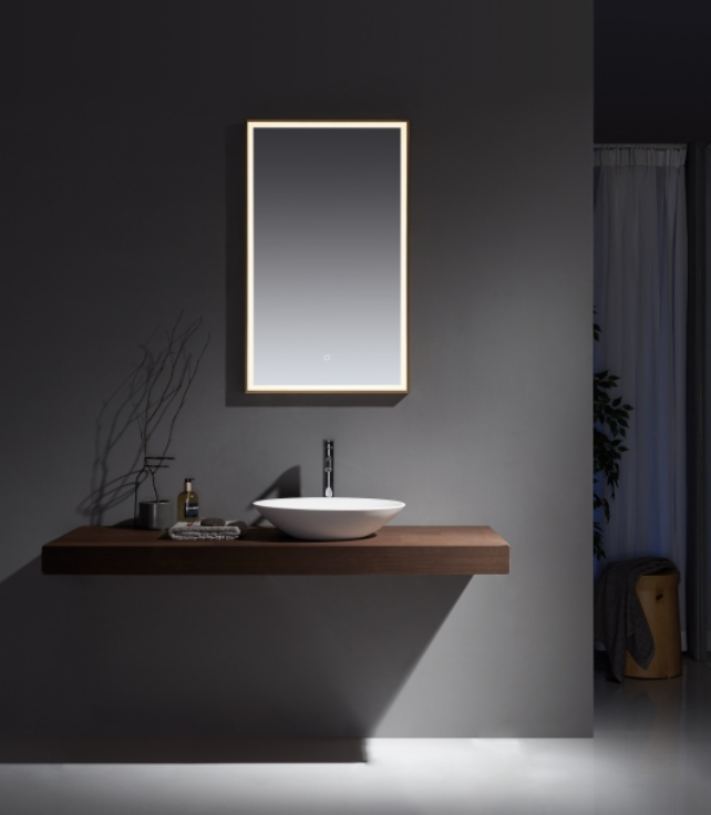 Kartell K-VIT Winchcombe 1000x600mm Steel Framed Mirror with Acrylic Edge Inner (WI1060)