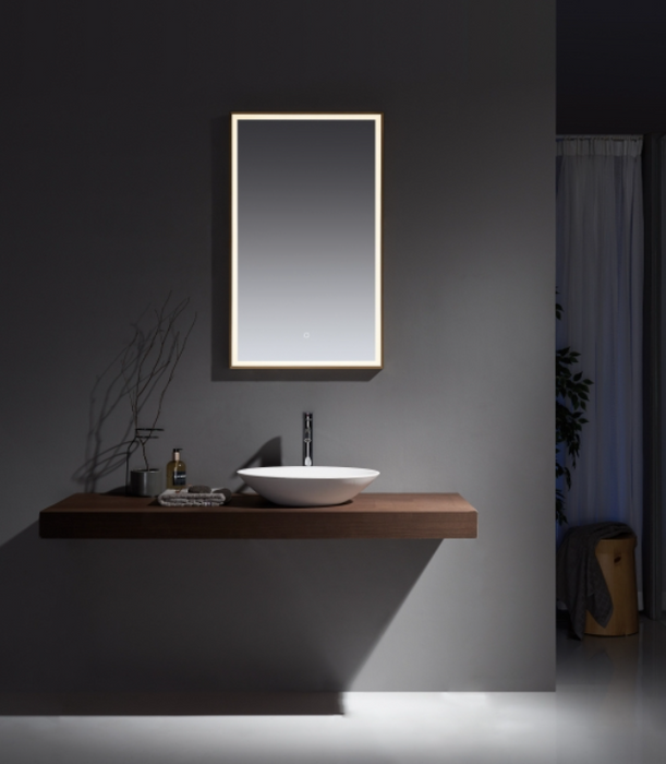 Kartell K-VIT Winchcombe 1000x600mm Steel Framed Mirror with Acrylic Edge Inner (WI1060)