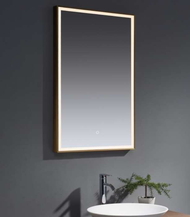 Kartell K-VIT Winchcombe 1000x600mm Steel Framed Mirror with Acrylic Edge Inner (WI1060)