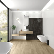 Windermere black lava brick tile 56x267mm - view 4