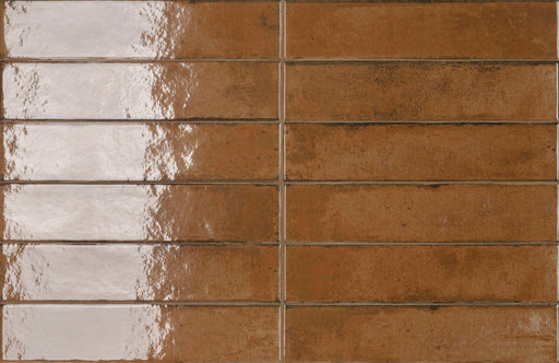 Windermere terracotta brick tile 56x267mm - view 2